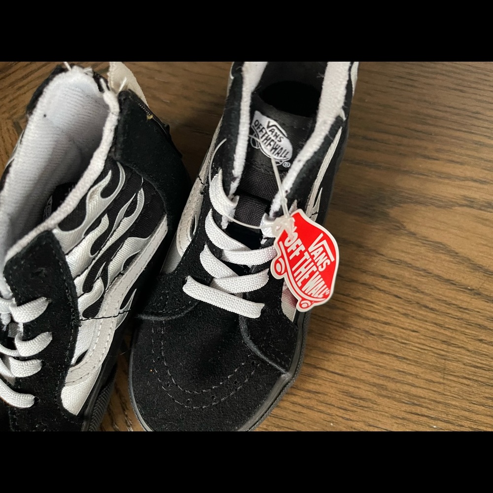 Black toddler vans